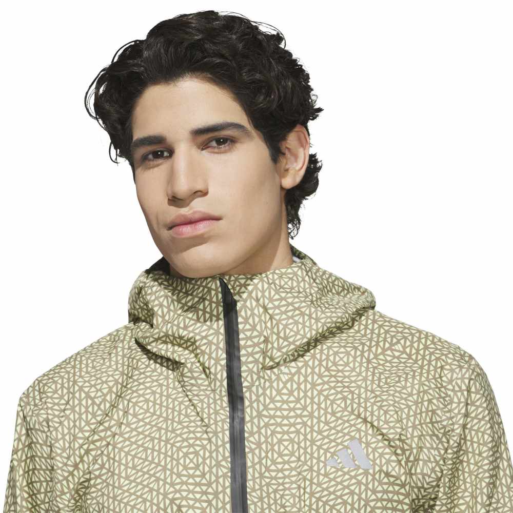 adidas Mens Ultimate365 Tour Climaproof+ Anorak Jacket Frozen Lemon KS2137