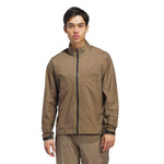 adidas Mens Ultimate365 Tour Climaproof+ Full Zip Jacket Khaki Six KS3426