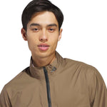 adidas Mens Ultimate365 Tour Climaproof+ Full Zip Jacket Khaki Six KS3426