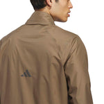 adidas Mens Ultimate365 Tour Climaproof+ Full Zip Jacket Khaki Six KS3426