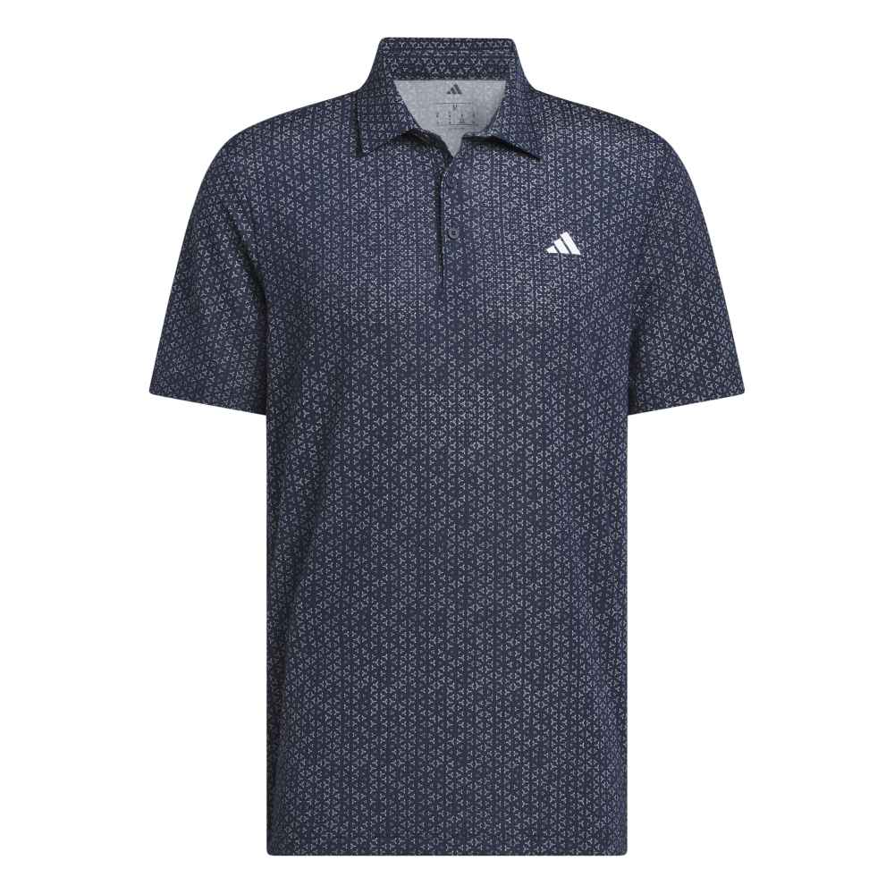 adidas Ultimate 365 Mesh Tango Print Climacool Polo Shirt - Navy/White