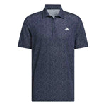 adidas Ultimate365 Mesh Tango Print Climacool Polo Shirt Conavy/white