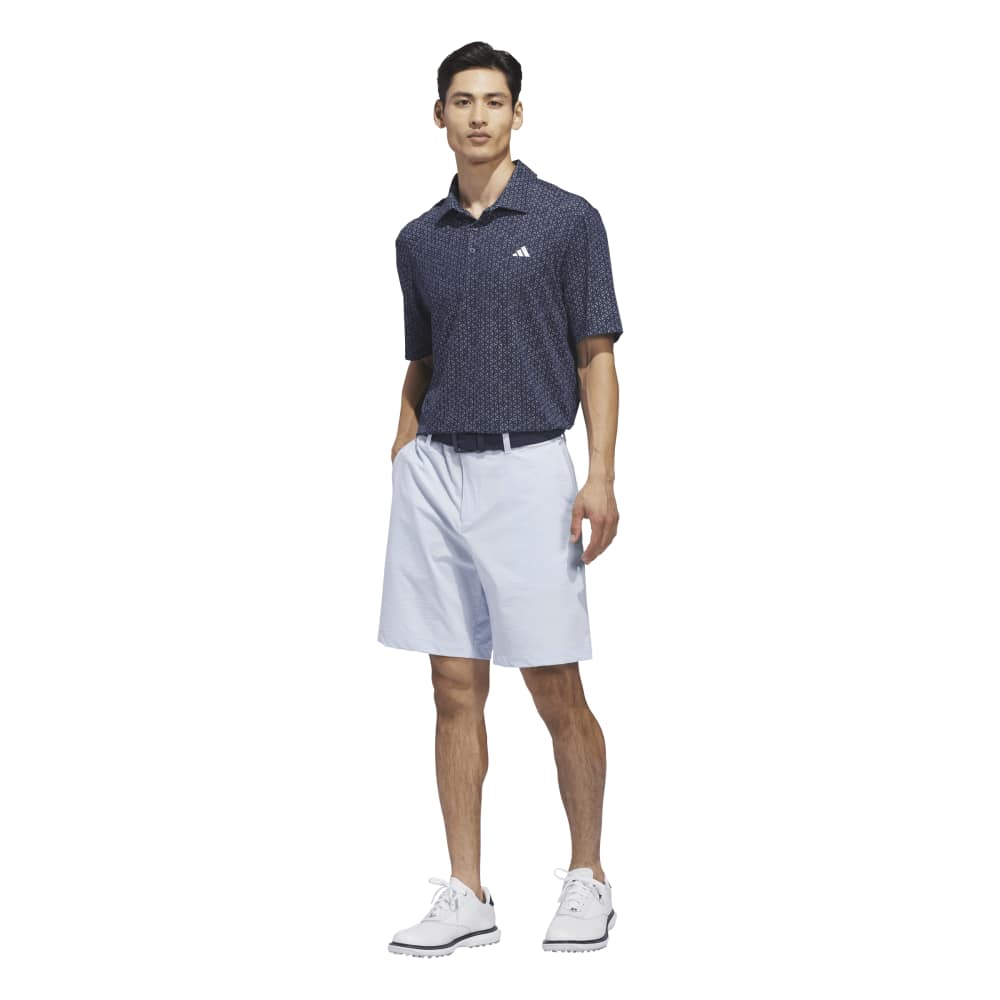 adidas Ultimate365 Mesh Tango Print Climacool Polo Shirt Conavy/white