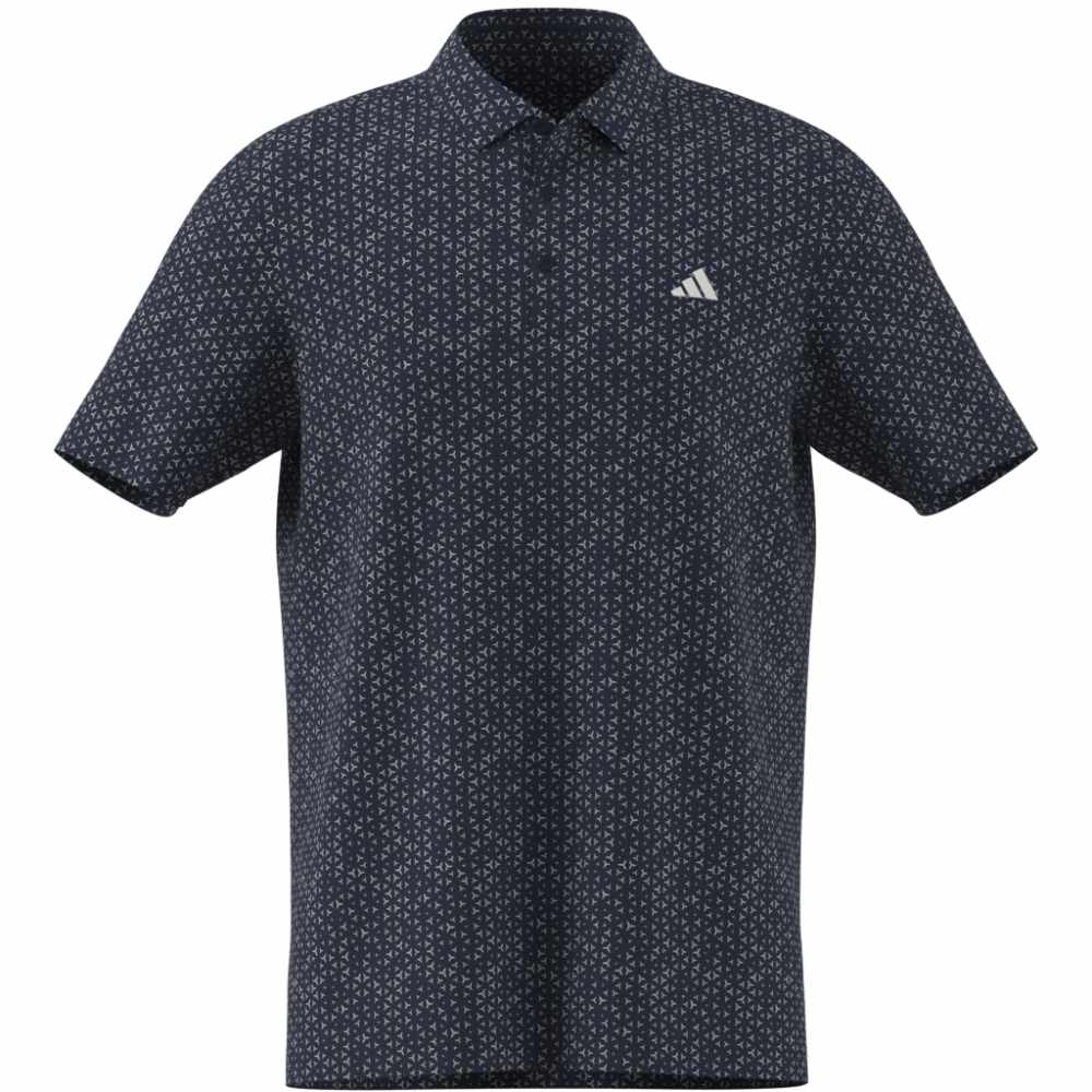 adidas Ultimate365 Mesh Tango Print Climacool Polo Shirt Conavy/white