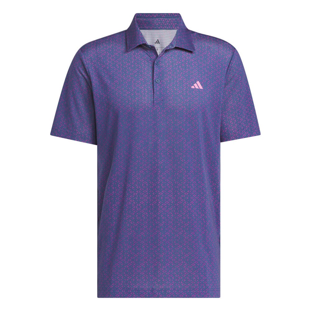 adidas Ultimate 365 Mesh Tango Print Climacool Polo Shirt Dupe/lucpnk