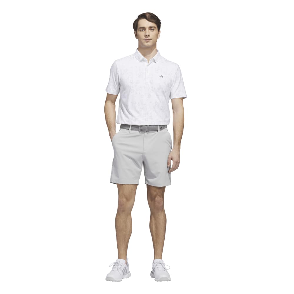 adidas Ultimate365+ Climacool Butterspun Mighty Blossom Print Polo Shirt White