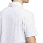 adidas Ultimate365+ Climacool Butterspun Mighty Blossom Print Polo Shirt White