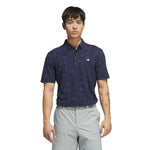 adidas Ultimate365+ Climacool Butterspun Mighty Blossom Print Polo Shirt Conavy
