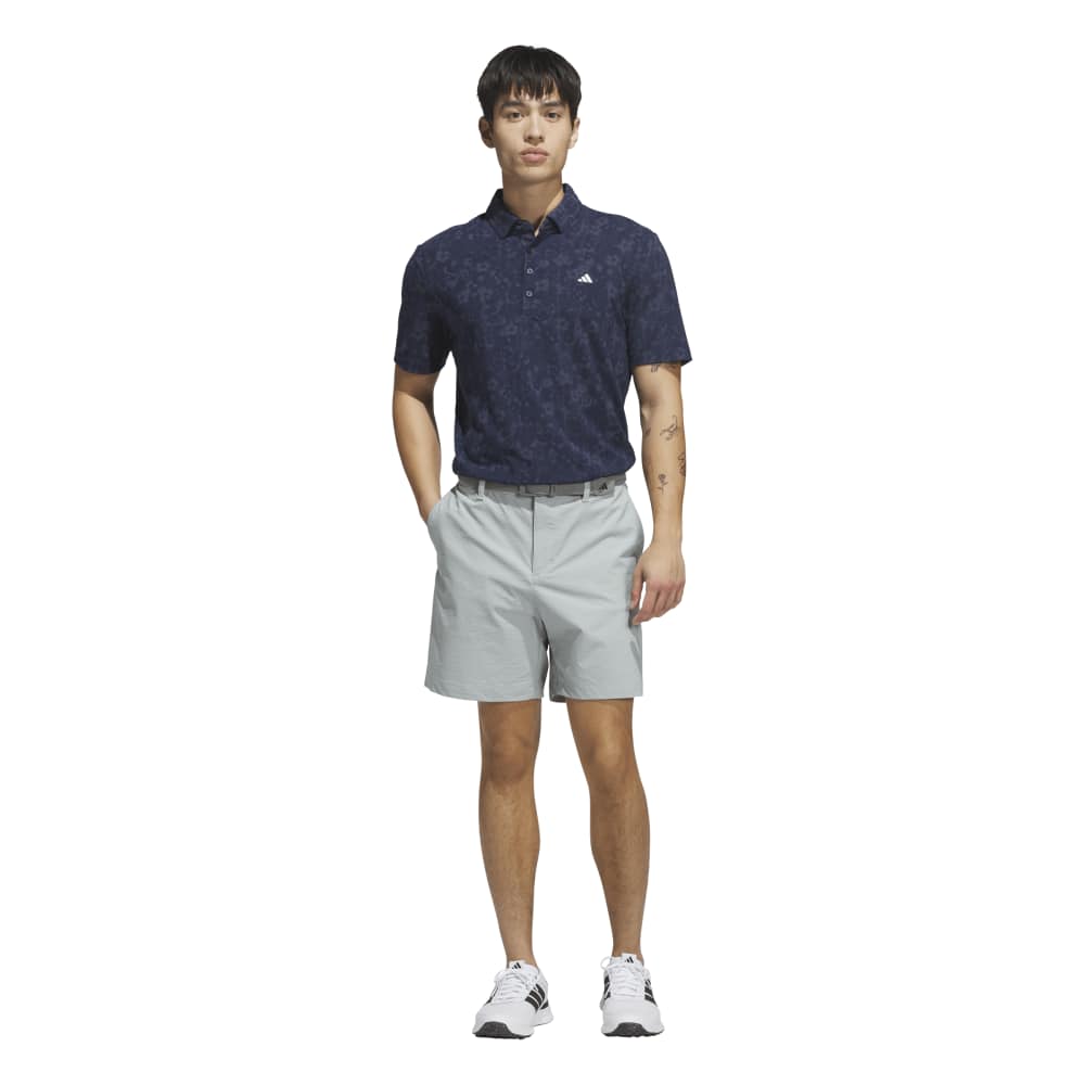 adidas Ultimate365+ Climacool Butterspun Mighty Blossom Print Polo Shirt Conavy