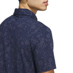 adidas Ultimate365+ Climacool Butterspun Mighty Blossom Print Polo Shirt Conavy