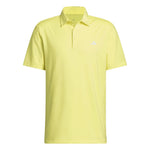 adidas Mens Ultimate365 Solid Polo Shirt Frozen Lemon