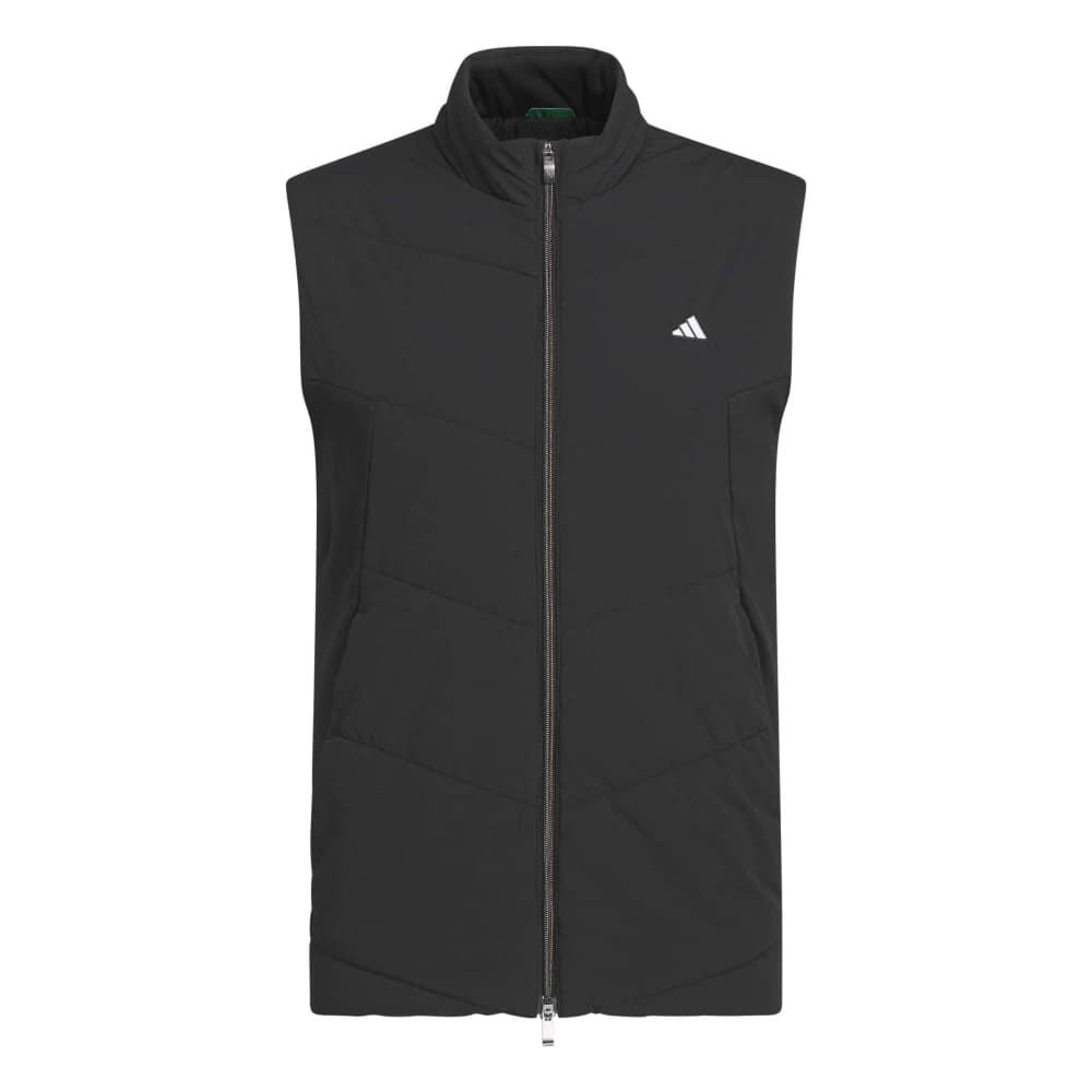 adidas Mens Ultimate365+ Course Control Quilted Vest Black KW1711