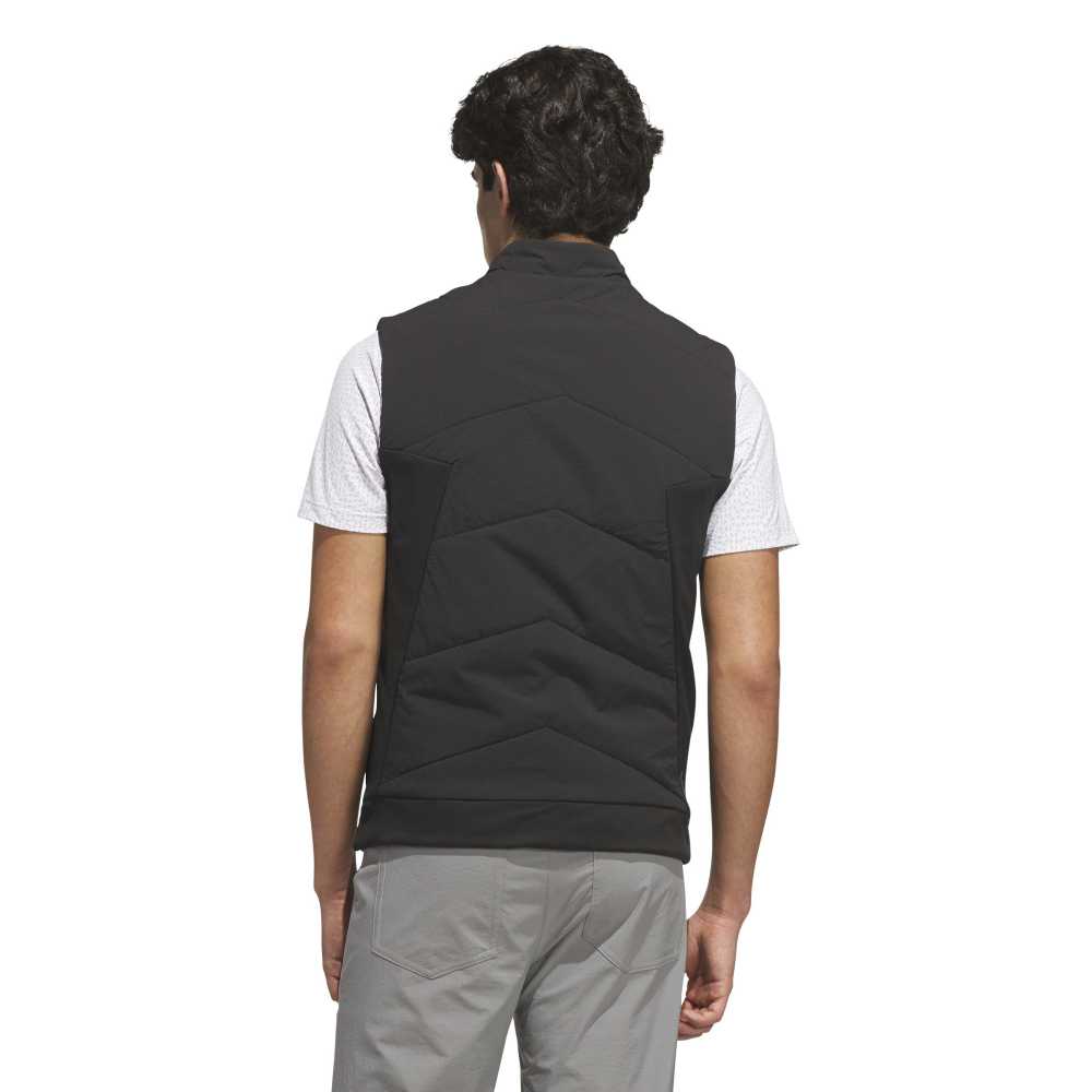 adidas Mens Ultimate365+ Course Control Quilted Vest Black KW1711