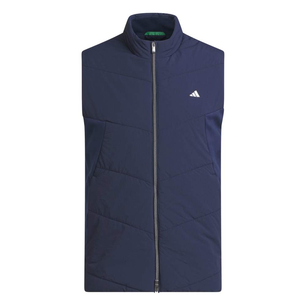 adidas Mens Ultimate365+ Course Control Quilted Vest Collegiate Navy KW1712