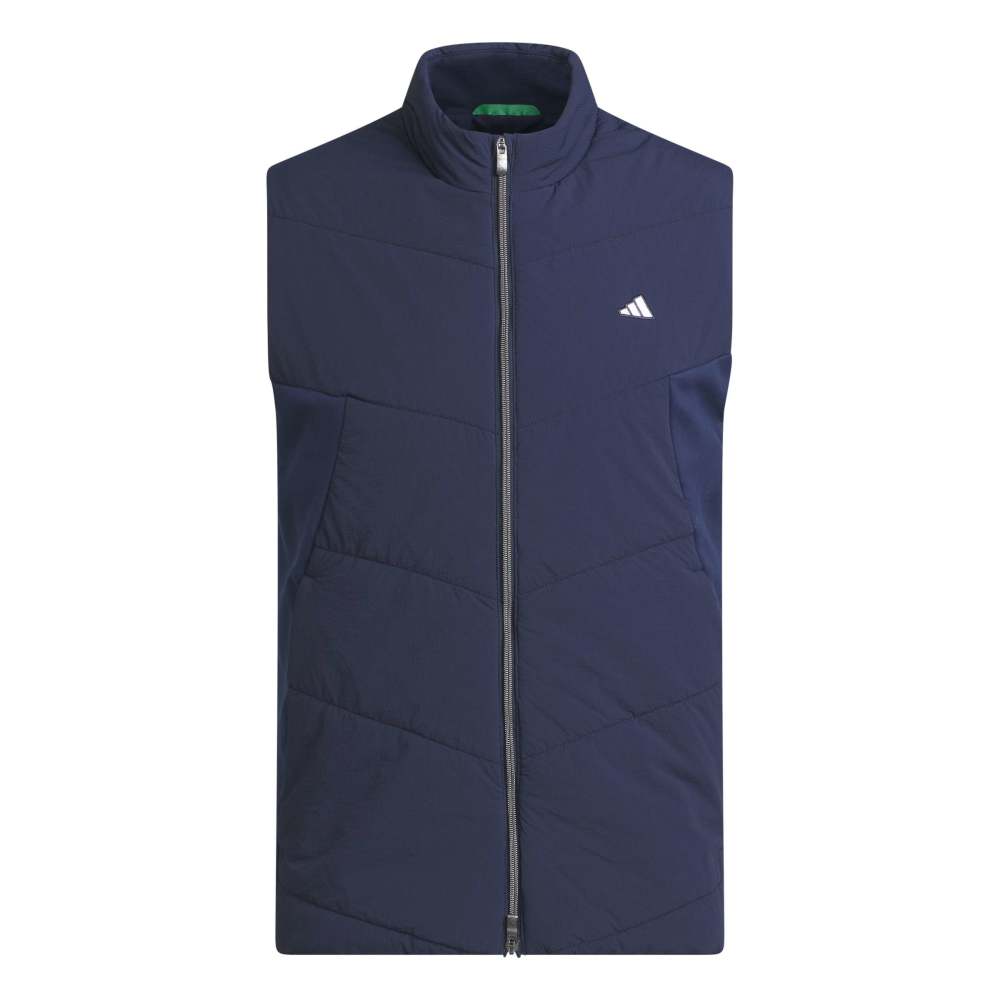 adidas Mens Ultimate365+ Course Control Quilted Vest Collegiate Navy KW1712