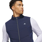 adidas Mens Ultimate365+ Course Control Quilted Vest Collegiate Navy KW1712