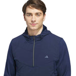 adidas Mens Ultimate365+ Course Control Quilted Anorak Mid Layer Collegiate Navy KW1715