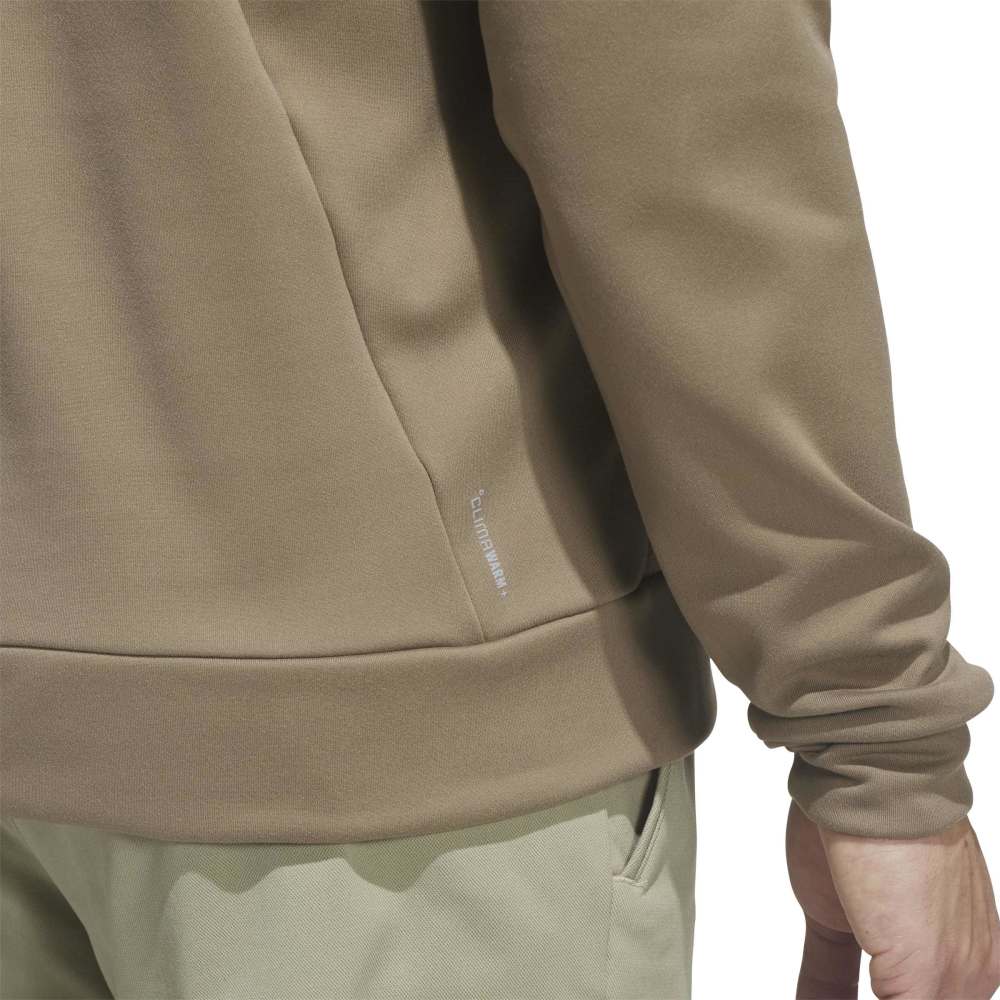 adidas Mens Ultimate365+ Course Control Quilted Anorak Mid Layer Khaki Six KW1716