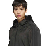 adidas Mens Beyond The Course Cozy Half Zip Hoodie Black KX9445