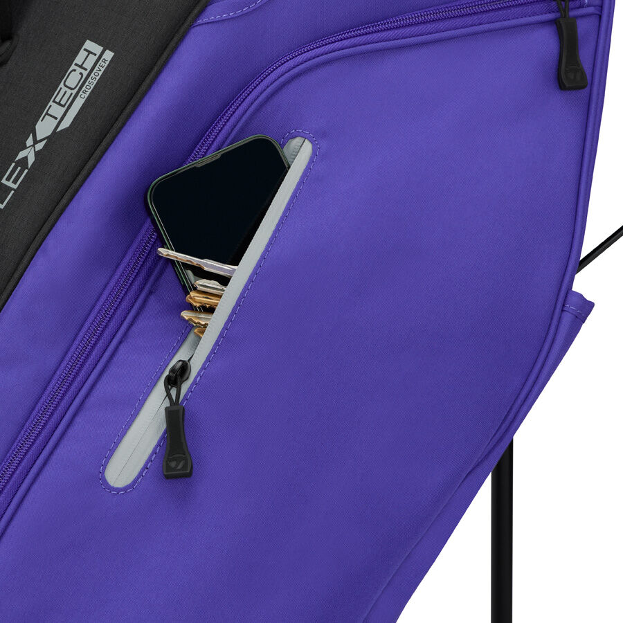TaylorMade FlexTech Crossover Stand Bag Violet/Black