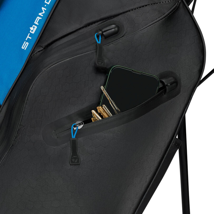 TaylorMade StormDry Stand Bag Black/Blue