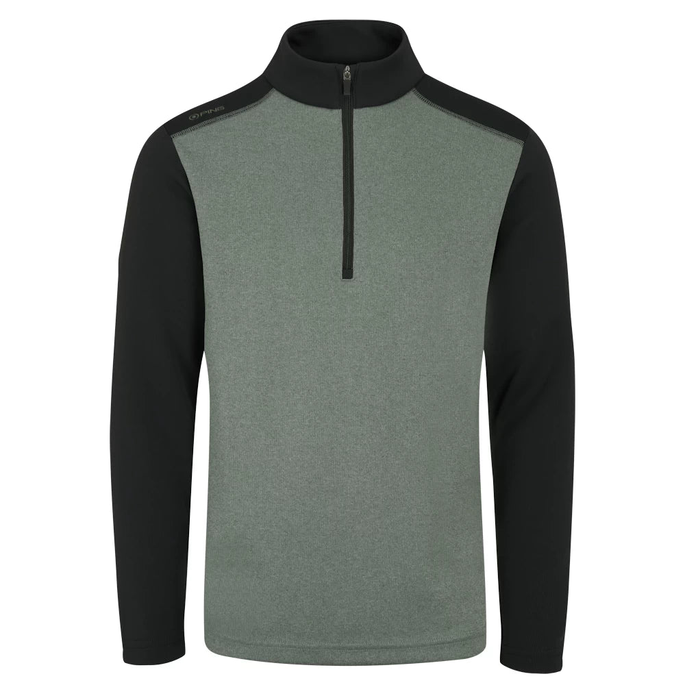 Ping Mens Ramsey Golf Vest Laurel Marl/Black