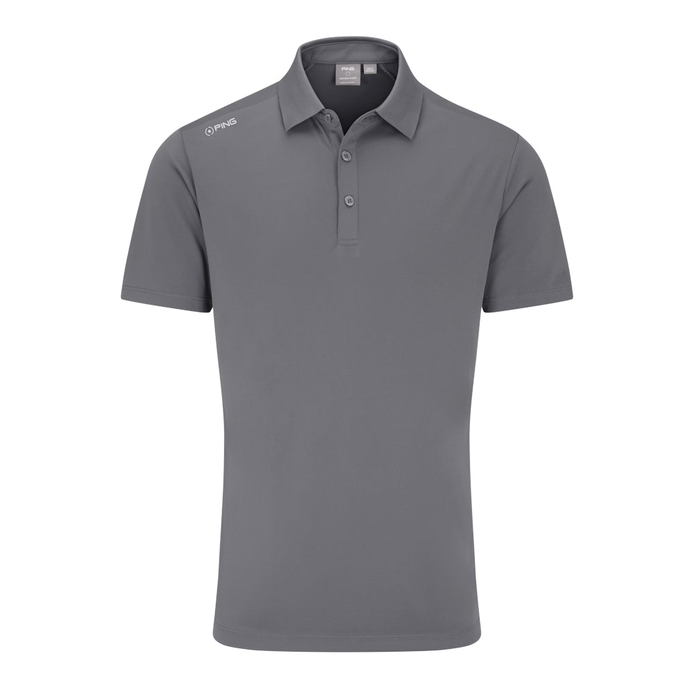 Ping Mens Lindum Polo Shirt - Rock
