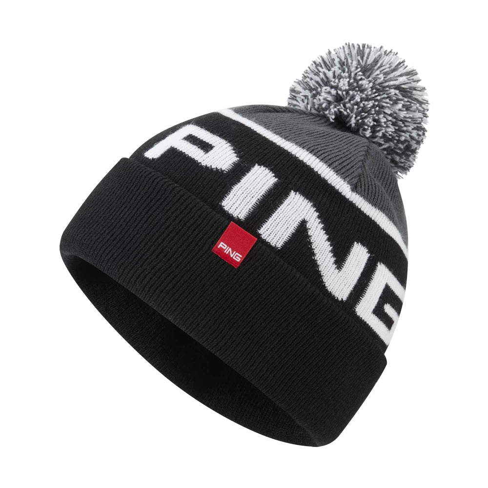 Ping Anderson Bobble Hat  Black Multi