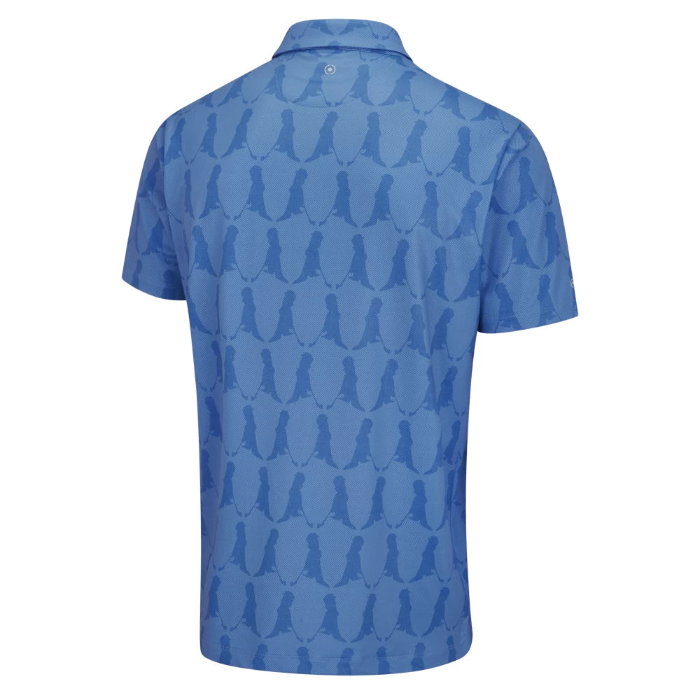 Ping Mr Ping Printed Polo Blue 24 Multi