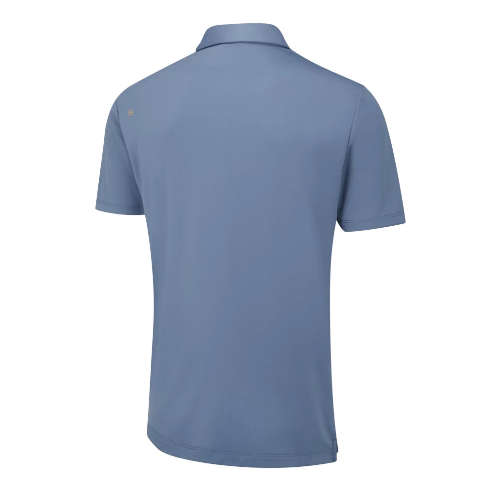 Ping Arizona Cactus Print Polo Coronet Blue