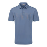 Ping Arizona Cactus Print Polo Coronet Blue