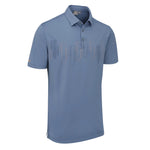 Ping Arizona Cactus Print Polo Coronet Blue