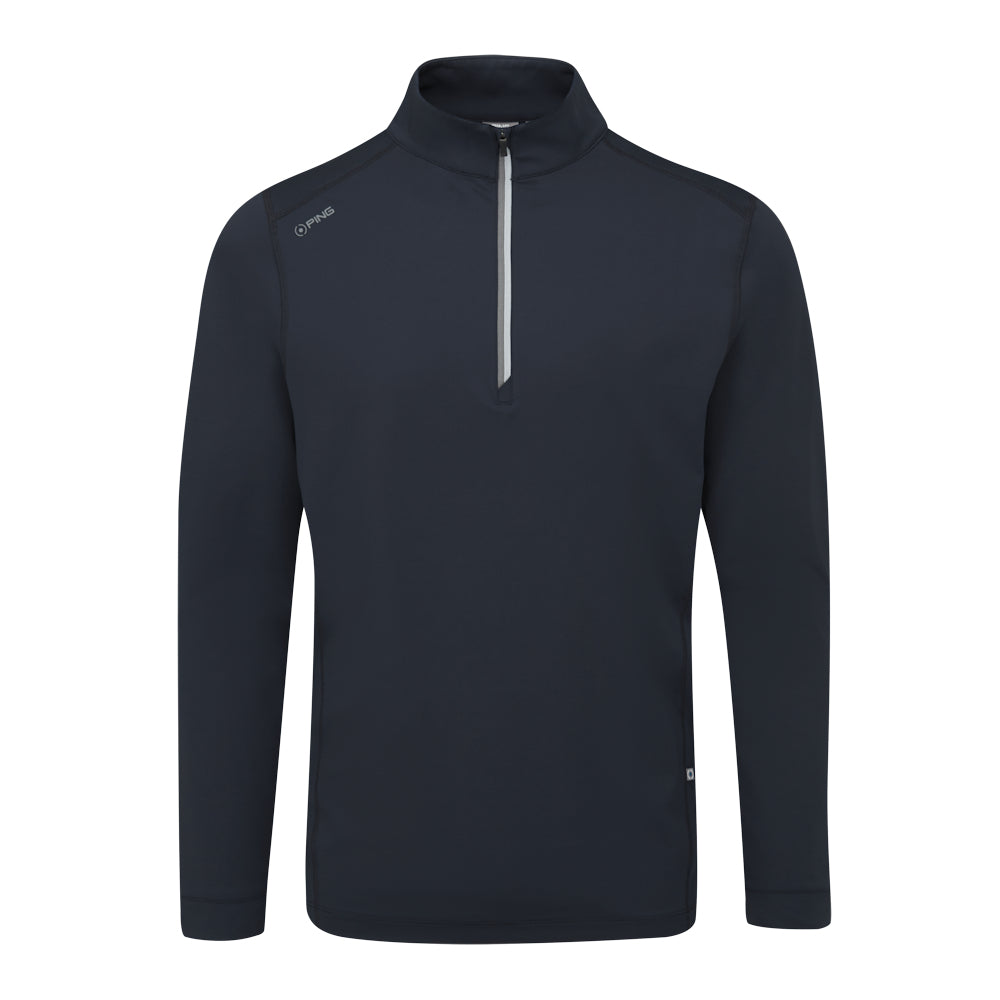 Ping Mens Latham Half Zip Midlayer - Navy
