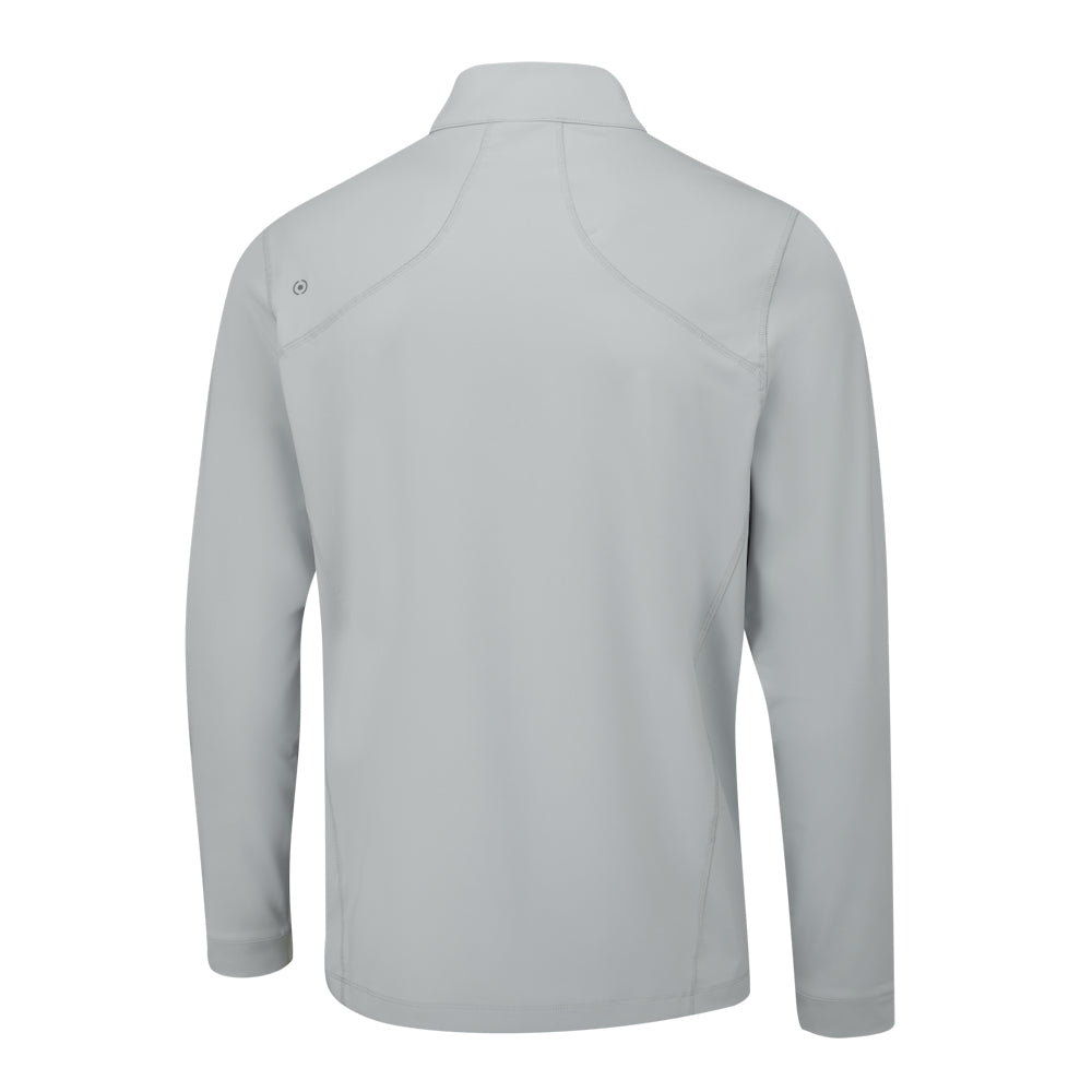 Ping Mens Latham Half Zip Midlayer - Pearl Grey