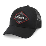 Ping Diamond Trucker Cap Black