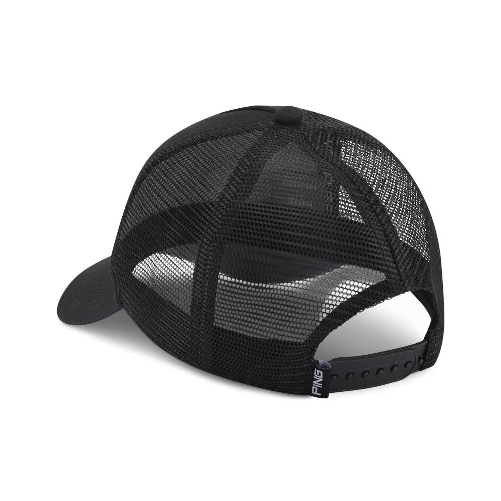 Ping Diamond Trucker Cap Black