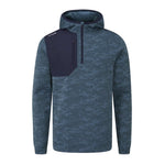 Ping Mens Nexa Hooded Half Zip Fleece - Blue Fusion/Navy