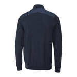 Ping Mens Connell Hybrid Quarter Zip Sweater - Navy