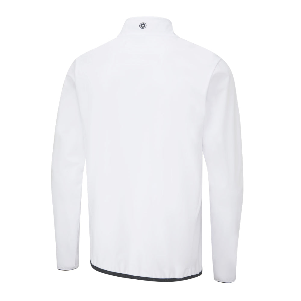 Ping Mens Vigo Windproof Half Zip Jacket - White
