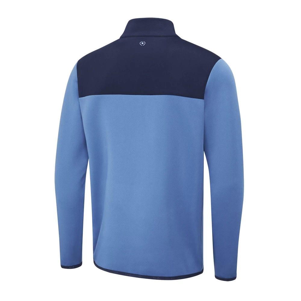 Ping Mens Kinver Colour Block Midlayer - Stellar/Navy