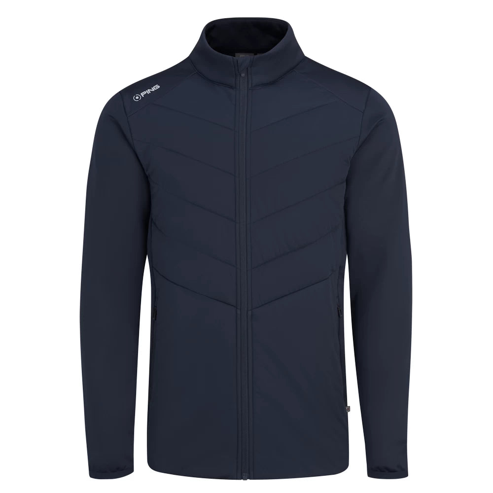 Ping Mens Ivan Hybrid Golf Jacket Navy
