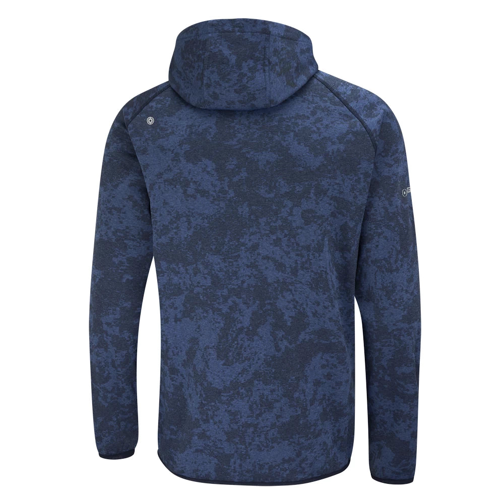 Ping Mens Saul Golf Hoodie Deep Sea Blue Camo