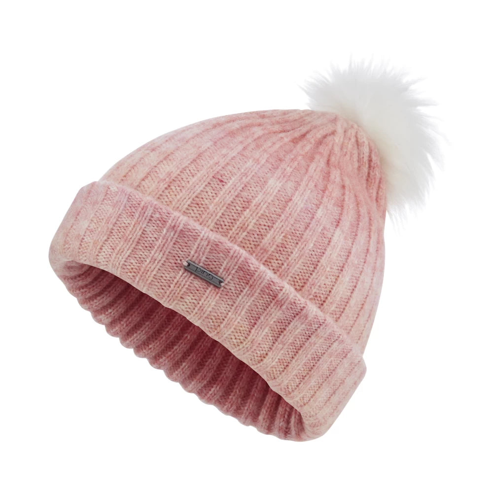 Ping Appleby Bobble Hat Marshmallow Multi