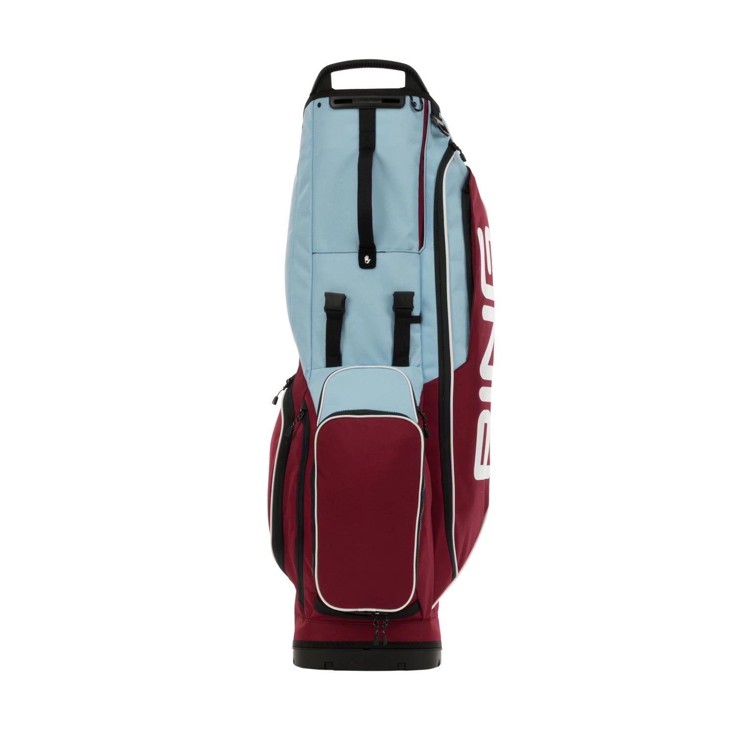 Ping Hoofer Lite Carry Bag Limited Edition - Maroon/Light Blue