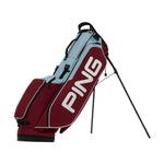 Ping Hoofer Lite Carry Bag Limited Edition - Maroon/Light Blue