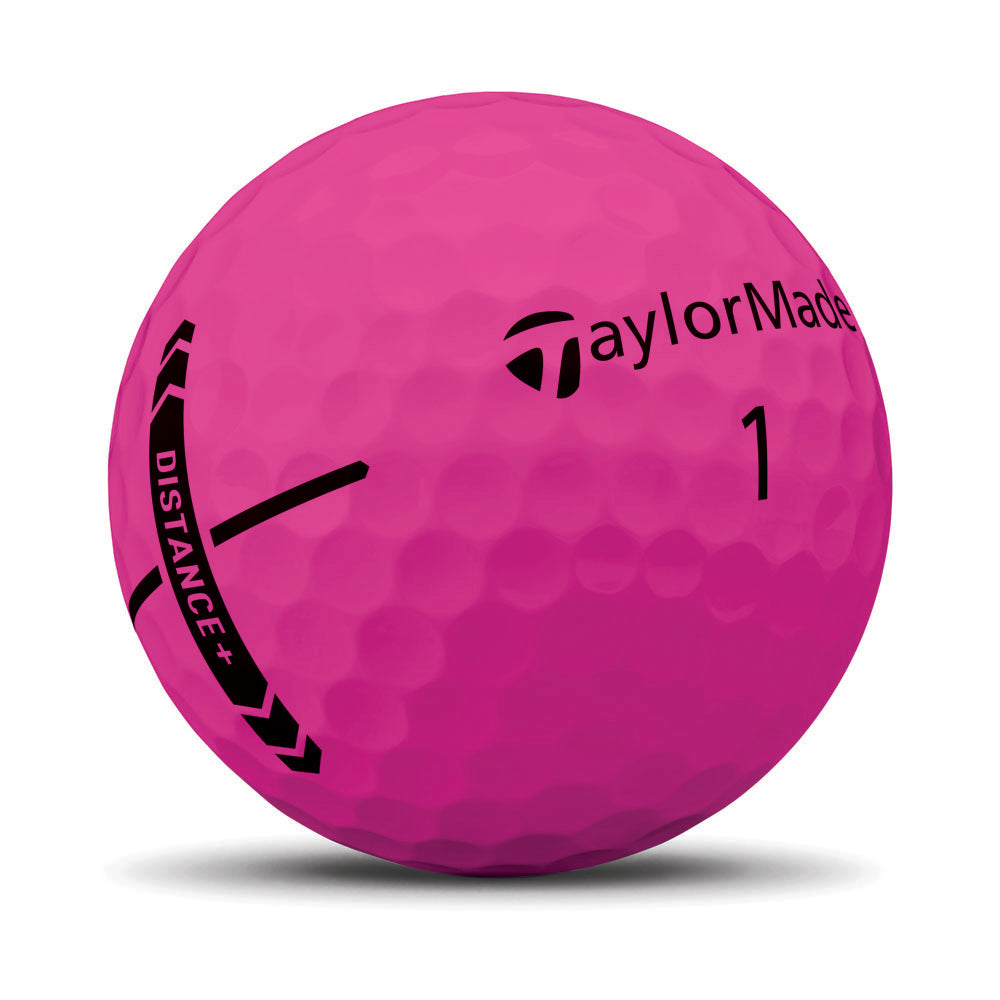 TaylorMade Distance+ Golf Balls - 1 Dozen (Multi Pack)