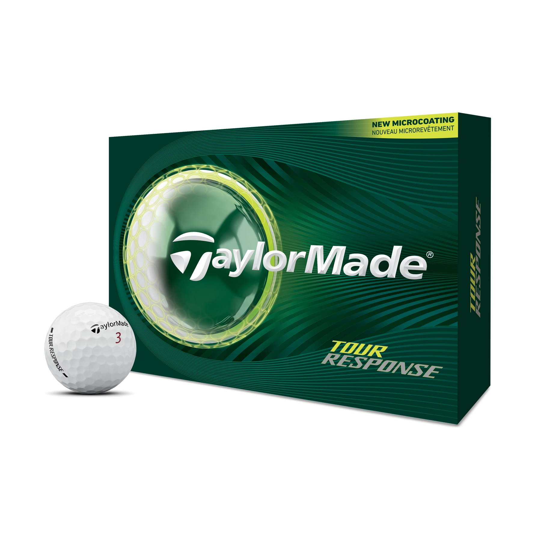 TaylorMade 2026 Tour Response Golf Balls 1 Dozen (White)