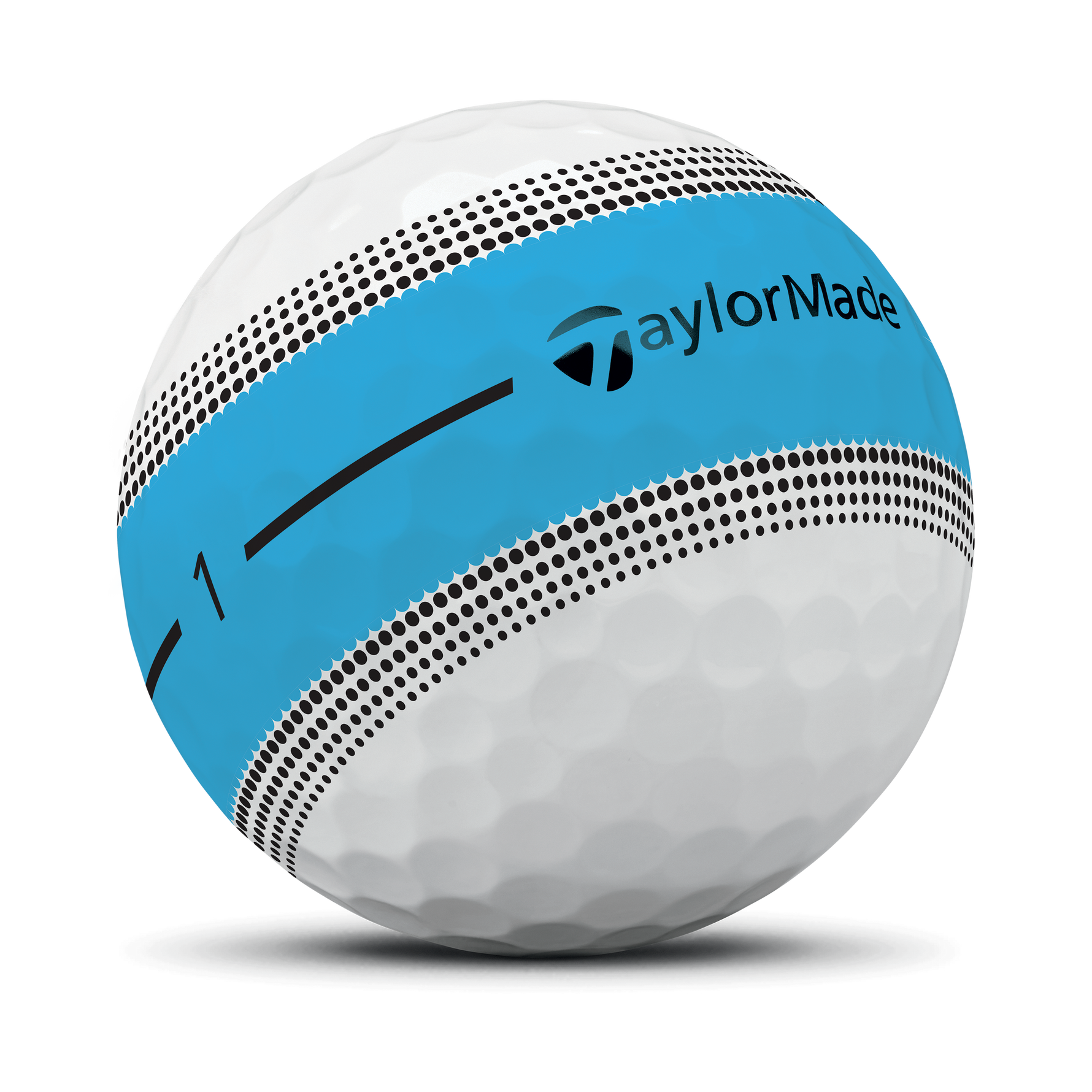TaylorMade 2026 Tour Response Stripe Golf Balls 1 Dozen (White/Blue)