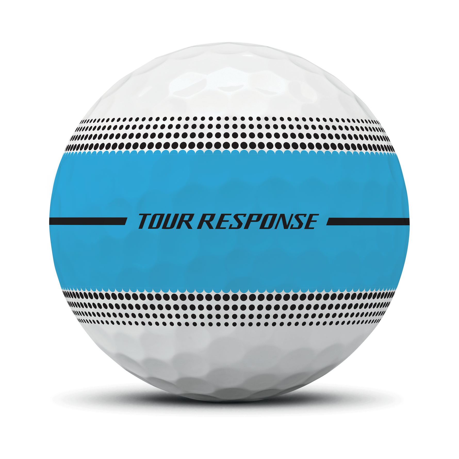 TaylorMade 2026 Tour Response Stripe Golf Balls 1 Dozen (White/Blue)