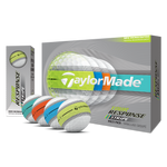 TaylorMade 2026 Tour Response Stripe Golf Balls 1 Dozen (Multi)